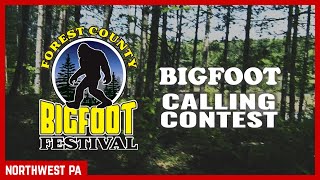 2024 Forest County Bigfoot Festival quotBigfoot Calling Contestquot [upl. by Epifano395]