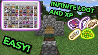 EASIEST 121 AUTOMATIC FISH FARM TUTORIAL in Minecraft Bedrock MCPEXboxPS4Nintendo SwitchPC [upl. by Kilar153]