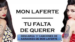 DESCARGA PACK DE 17 CANCIONES KARAOKES DE MON LAFERTE [upl. by Ara611]