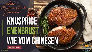 KNUSPRIGE ENTENBRUST WIE VOM CHINESEN  SUPER EASY MIT DIESEM REZEPT  SCHNELLE ZUBEREITUNG  DIY [upl. by Peyton]