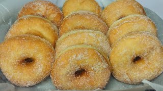 CÓMO HACER ROSQUITASDONAS MUY ESPONJOSAS Y ECONÓMICAS donas rosquillas rosquitas recetas [upl. by Toy]