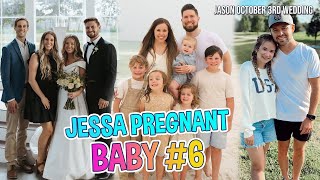 DUGGAR PREGNANT Jessa Duggar Pregnant with Baby 6 Jasons October Wedding Date Revealed [upl. by Eirrehs913]