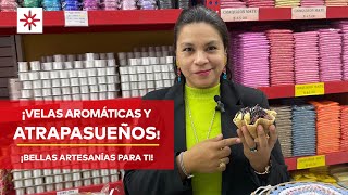 Velas Aromáticas y ATRAPASUEÑOS ¡Te encantará la VARIEDAD que tenemos 🕯🤩❤👇 [upl. by Richer]