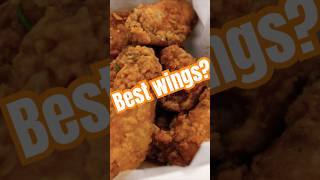 Do Koreans make the best wings food korean wings crispy debate foodblogger massachusetts [upl. by Mauro]