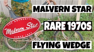 Flying Wedge Dragster… Australian Malvern Star Bike  Vintage Value [upl. by Llewxam84]