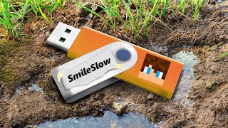 ZNALAZŁEM SEKRETNY PENDRIVE USB SMILESLOW w Minecraft [upl. by Romola235]