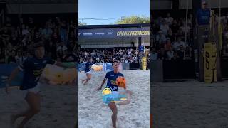 SEGUNDINHA PRA FINALIZAR O RALLY futevôleibrasil futevolei shorts [upl. by Aroon]