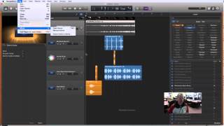 GarageBand  Export Movie From GarageBand [upl. by Anatollo]
