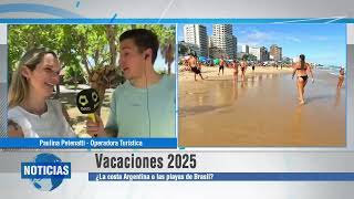 Vacaciones 2025 ¿Costa Argentina o Playas de Brasil [upl. by Shotton]