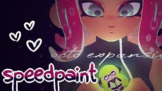 Octo Expansion 2nd Year Anniversary  Splatoon Speedpaint [upl. by Alexandro]