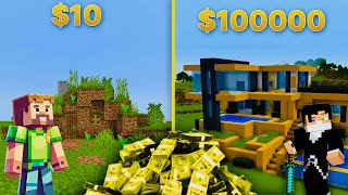 1 vs 100000000 House  Minecraft Builds [upl. by Leiuqeze]