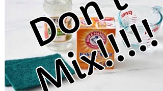 Don’t mix vinegar amp baking soda together to clean with How to unclog a drain amp clean a shower head [upl. by Elbart551]