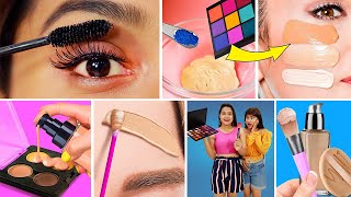 অসাধারণ কাজের ও সহজ কিছু DIY MAKEUP amp Beauty Hacks   Amazing Makeup Hacks [upl. by Eneleuqcaj658]