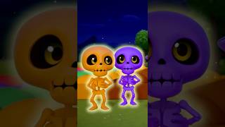 🎃 Colorful Spooky Skeleton Pop It Chumbala ver Hogi Halloween shorts [upl. by Longan]