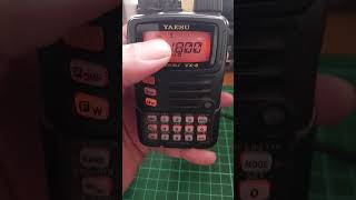 How to configure Dual Watch on Yaesu VX6 [upl. by Johnson]