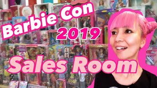 BARBIE SHOPPING SPREE ♡ SALES ROOM  BARBIE CONVENTION 2019 KANSAS CITY ep11 vlog [upl. by Ahtram]