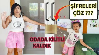 Odada Kilitli Kaldık Challenge Şifreleri Çözdük Ödül Kredi Kartı Esra Nil [upl. by Hsenid]