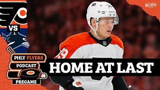 PHLY Flyers Pregame Matvei Michkov to make Philadelphia debut vs Vancouver Canucks  PHLY Flyers [upl. by Ossie]