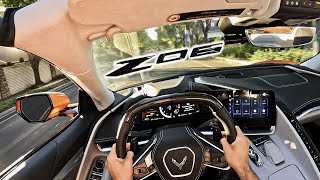 2024 Corvette C8 Z06  4K POV Drive 100 Sound [upl. by Dremann]