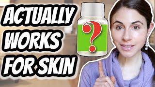 THE SKIN SUPPLEMENT YOU NEED TO KNOW ABOUT 😮 Dermatologist DrDrayzday [upl. by Arratahs]