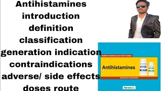 Antihistamines drug in pharmacology  antihistamines in nursing notes  what is antihistamines [upl. by Noterb]