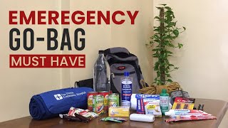 EMERGENCY GOBAG ESSENTIALS  DISASTER PREPAREDNESS 101 [upl. by Gersham]