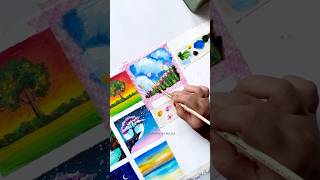 Easy painting ideas shortvideo [upl. by Hpesojnhoj900]