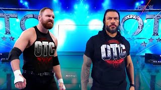 Dean Ambrose Shocking Return With Roman Reigns amp Attack Solo Bloodline On Friday Night Smackdown [upl. by Allistir]