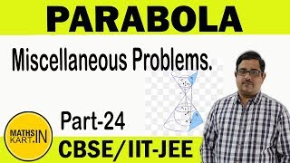 Miscellaneous Problems on PARABOLA  PART 24  Parabola Class 11 JEE Maths  Parabola iit jee [upl. by Suicul]