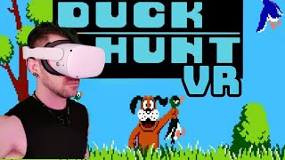 Lets Try Duck Hunt VR Oculus Quest 2 Free Game [upl. by Pride22]