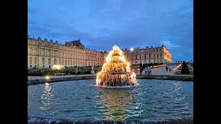 Fountains Show at Versailles Palace Fuentes del Palacio de Versalles [upl. by Trudie194]