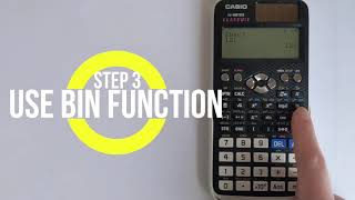 How to Convert Decimal to Binary on a Casio CLASSWIZ FX991EX Calculator [upl. by Barris]