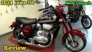 आज launch हुई new bike jawa classic 350 2024 जानिए on road price [upl. by Ainattirb241]