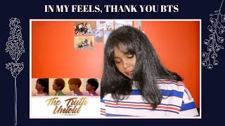 BTS  The Truth Untold 전하지 못한 진심 feat Steve Aoki REACTION BTS REACTION [upl. by Yrnehnhoj]