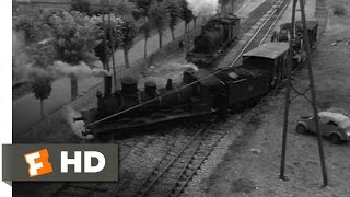 The Train 510 Movie CLIP  Train Wreck 1964 HD [upl. by Pillihp]