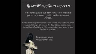 Goth treffen RemsMurrKreis Music London after midnight  demon [upl. by Bayless560]