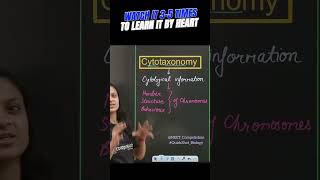 Cytotaxonomy  NEET Made Easy  QuickShot Biology  neet2025biologyncert [upl. by Tecla830]