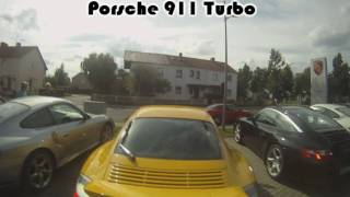 Walk around Porsche 911 Turbo yellow [upl. by Anaidiriv]