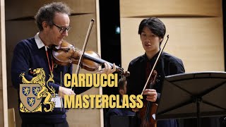 Carducci Masterclass [upl. by Alviani]