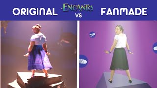 SURFACE PRESSURE Original VS My Concept  Side by Side Comparison ★ Disney ENCANTO in REAL LIFE [upl. by Esinej167]