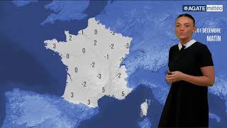 MÉTÉO AGATE DU 01 12 2017 [upl. by Mayworm]