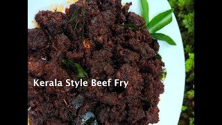 Kerala Style Beef Fry  Nadan Beef Fry  നാടന്‍ ബീഫ് ഫ്രൈ [upl. by Ojibbob]