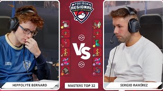 TOP 32 Hippolyte Bernard VS Srgio Ramirez  2025 Dortmund VGC Day 2 Regional Championship [upl. by Gwyn]