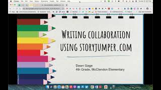 Writing Collaboration with Storyjumper com [upl. by Namsu]