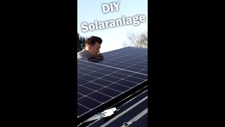 Photovoltaikanlage selber bauen  DIY 🤑🤯 Shorts [upl. by Yrrehs332]