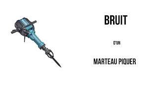 BRUIT DE MARTEAU PIQUEUR [upl. by Thatch]