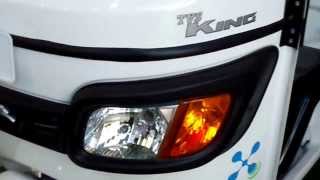 TVS King Fully Electric Auto Rickshaw at 12th Auto Expo 2014 The Motor Show Greater Noida [upl. by Tuddor4]