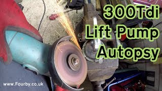 Land Rover 300Tdi Lift Pump Autopsy [upl. by Nagiam]