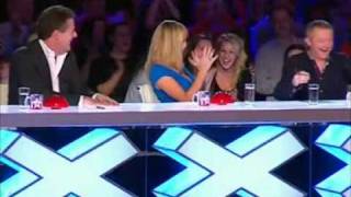 Simon Cowells Audition  Britains Got Talent 2010  Week 1 [upl. by Bartram229]