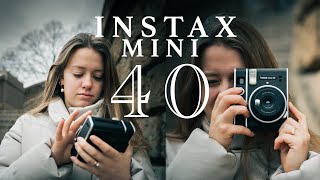 Is this The Best Instant Print Camera Fujifilm Instax mini 40 [upl. by Ecirtap]